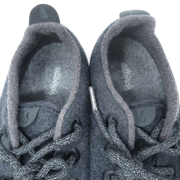 Allbirds WOOL RUNNERS Mens Size 12 Charcoal Gray Black WR Superfine Merino Shoes - Picture 6 of 8
